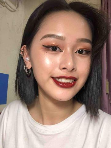 楊紫琳 - 歐美妝容