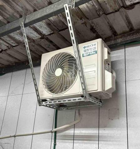 福氣電器行 - 外機特殊角鐵安裝