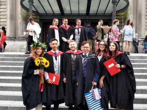 Simon Chiu 邱建彰 - 學生畢業典禮