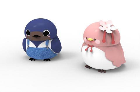 蔡孟軒 - 校園吉祥物（3D建模設計）