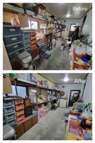 紅豆整理 - 阿姨的倉庫變整齊了