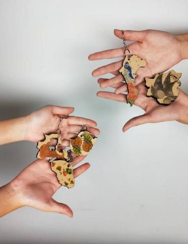 依柔 - 拚逮玩 台灣特產 鑰匙圈