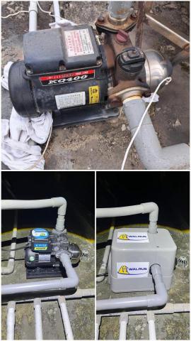 佳昆水電 - 加壓馬達安裝