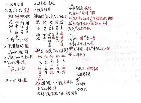 陳政宇 - 段考考古題筆記