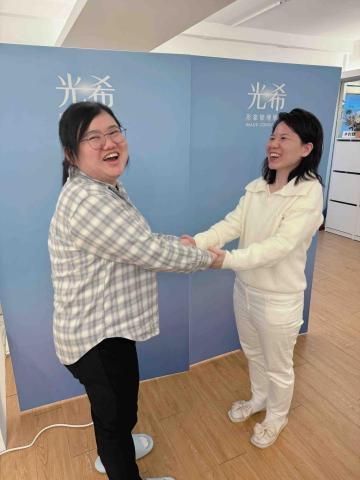 光希形象管理學院 - 3/8/2025內外形象整合課學員感知體驗與練習