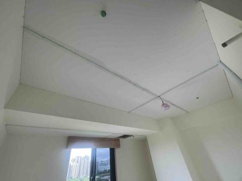 亮昶油漆 - 新封天花板施作、窗簾盒-1