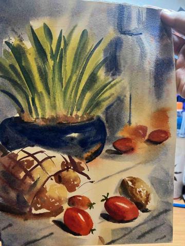 陳宥丞 - 水彩速寫