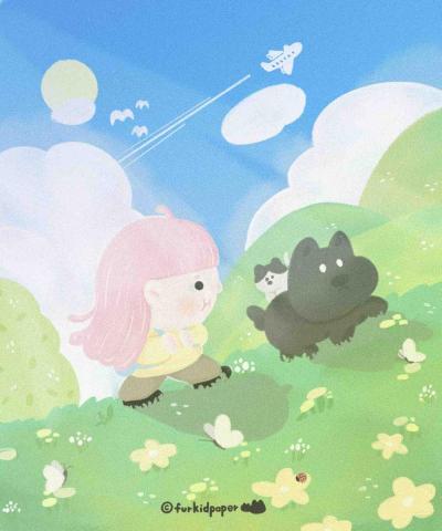 林芸 - 插畫_毛孩紙映furkidpoper