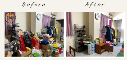 阿ㄕㄨㄛˋ - 整理前後對比照1