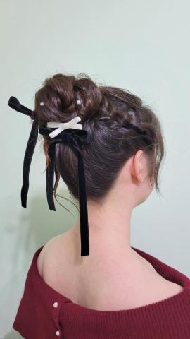 黃姳瑄（帽帽彩妝造型） - 日系編髮-高丸子頭