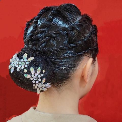 黃姳瑄（帽帽彩妝造型） - 國標舞髮型