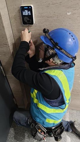 光泰資訊 - 安裝門禁卡機工程