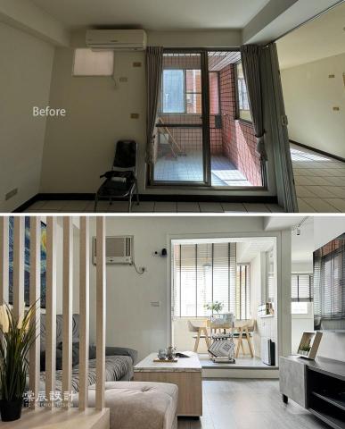 棠辰設計室內裝修 - 近水樓台 | 住家結合工作室空間設計