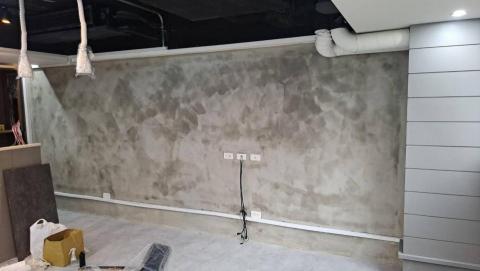 恆義油漆工作室 - 仿清水模油漆施工完成