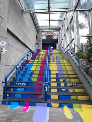 展易廣告設計工程 - 地貼施作