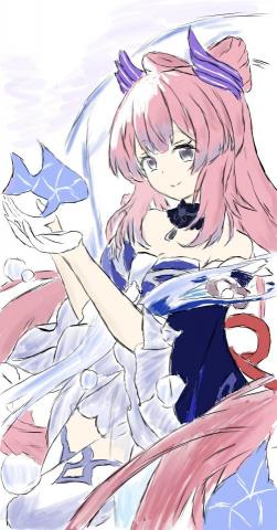 藍藍 - 電繪作品