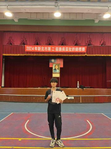 小朱 扯鈴家教 - 新北市議長杯個人賽第二名