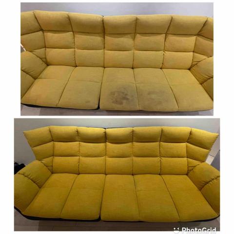 川景職人企業社/到府精緻除蟎/水洗髒洉 -  水洗服務過後的清潔成果
沙發太髒別著急換，川景來幫您換新～