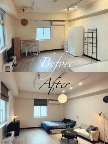 MidMoDeco 彌莫軟裝設計 - 公寓翻新（含風格、油漆、地板、燈具及軟裝選配）