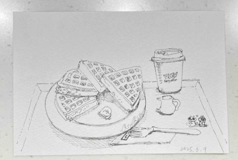 邱子晏 - 速寫寫生