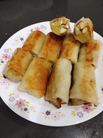 Sophie廚坊 - 南瓜栗子春捲