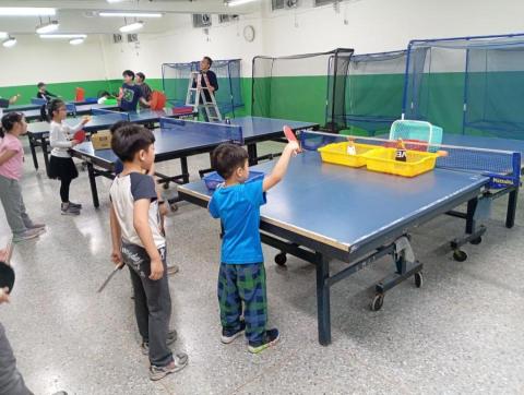 雙北乒乓，桌球教室 - 啓蒙階段