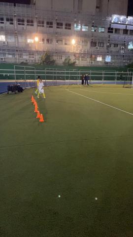 Mutambuzi Walker🚀⚽🌵 - Warming up to get the kids ready for our training session.⚽??