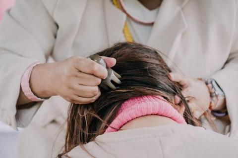 蘇福福福身心美學 - 頭部牛角撥經（部份加強）