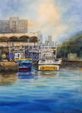 古姵蓁 - 媒材：水彩