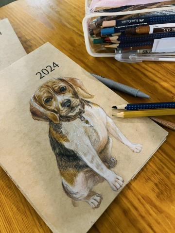 李知芸 - 色鉛筆插畫