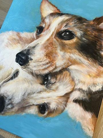 李知芸 - 寵物肖像似顏繪