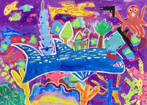 羅琪淇-兒童美術教學 - 兒童創作-國小二年級作品