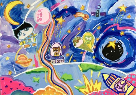 羅琪淇-兒童美術教學 - 兒童創作-國小二年級作品