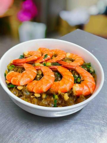 雅雅 - 鮮蝦粉絲煲