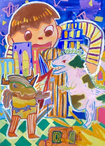 羅琪淇-兒童美術教學 - 兒童創作-國小二年級作品