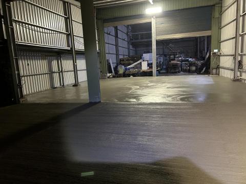 阿倫 - 廠房地坪工程含粉光