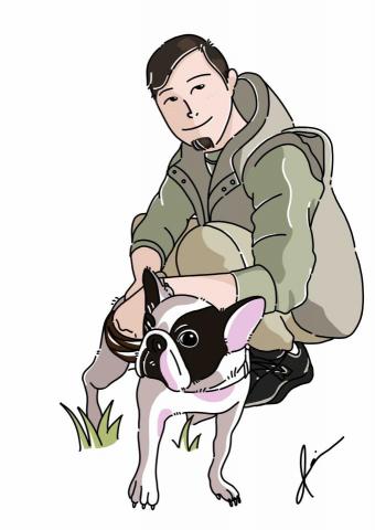 Jiuan’s Studio - 寵物主人似顏繪