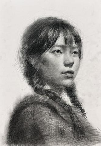 黃硯 - 人像素描
