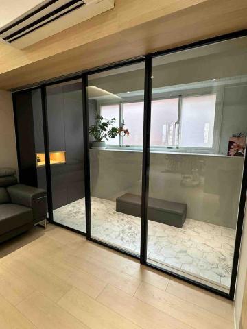 景皓玻璃|小吳師傅 - 細框緩衝型鋁拉門 景皓玻璃|小吳師傅 - 細框緩衝型鋁拉門