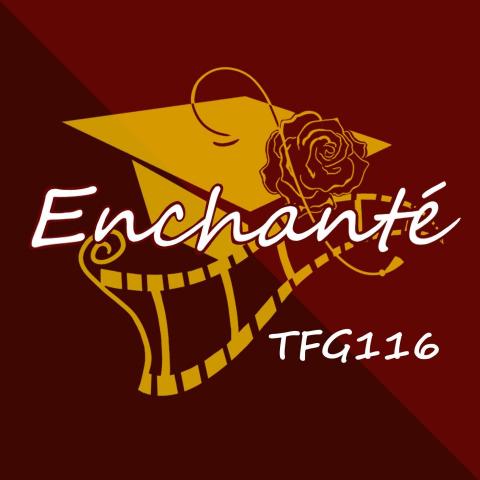 杜芮羽 - 高中畢典，主視覺LOGO委託。
委託內容：畢業、奧斯卡、Enchant&eacute;