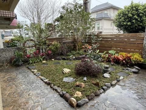 綠錦園藝企業社 - 庭園造景施工後