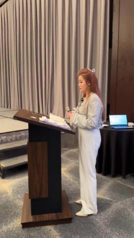 陳靖惠 辣椒 - 新竹旅館商業同業公會主持