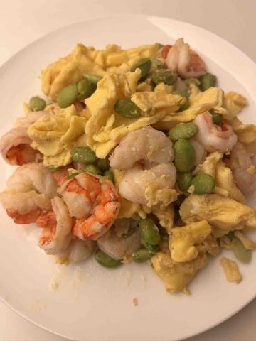 Jade’s kicthen（潔德作菜） - 蝦仁毛豆軟蛋