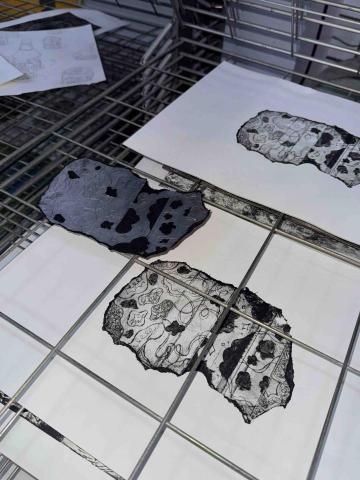 姚采伶 - 版畫-鋁箔飲料包裝平版（創作）