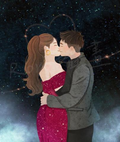 Roro接案設計 - 肌理質感似顏繪