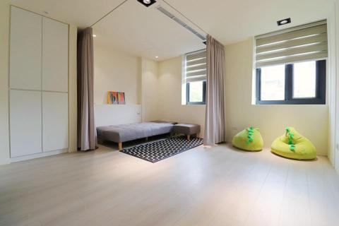 禾漾設計/TWALL   空間改造 - 運用隔間簾設計-創造彈性及多功能空間