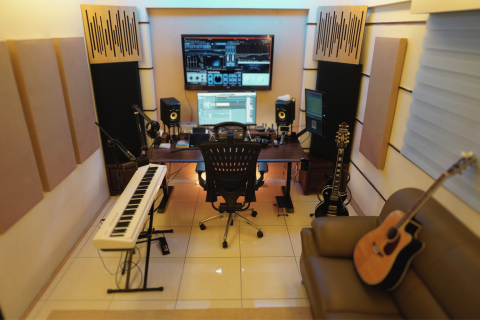 卓蔚Brewsterwei - 錄音環境
 卓蔚Brewsterwei - 錄音環境