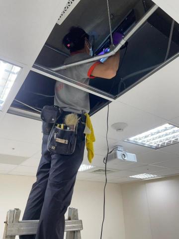 益星科技冷氣 - 桃園青年事務局電商辦公室冷氣保養