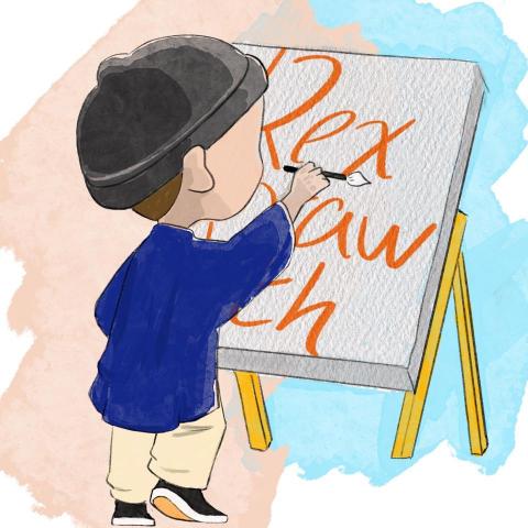 提供插畫家服務的專家Rex Wang