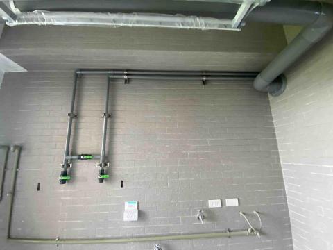 順慶水電 - 軟水機配管